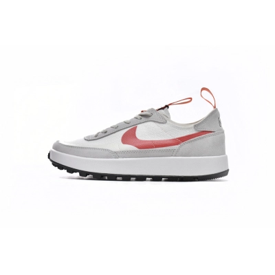 Tom Sachs x NikeCraft General Purpose Shoe Rice Grey Red