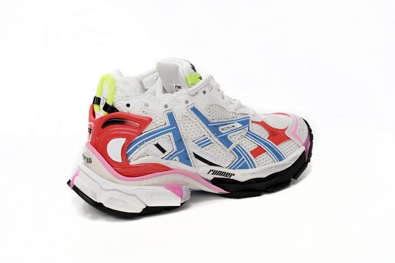 Balenciaga Runner White Blue Red