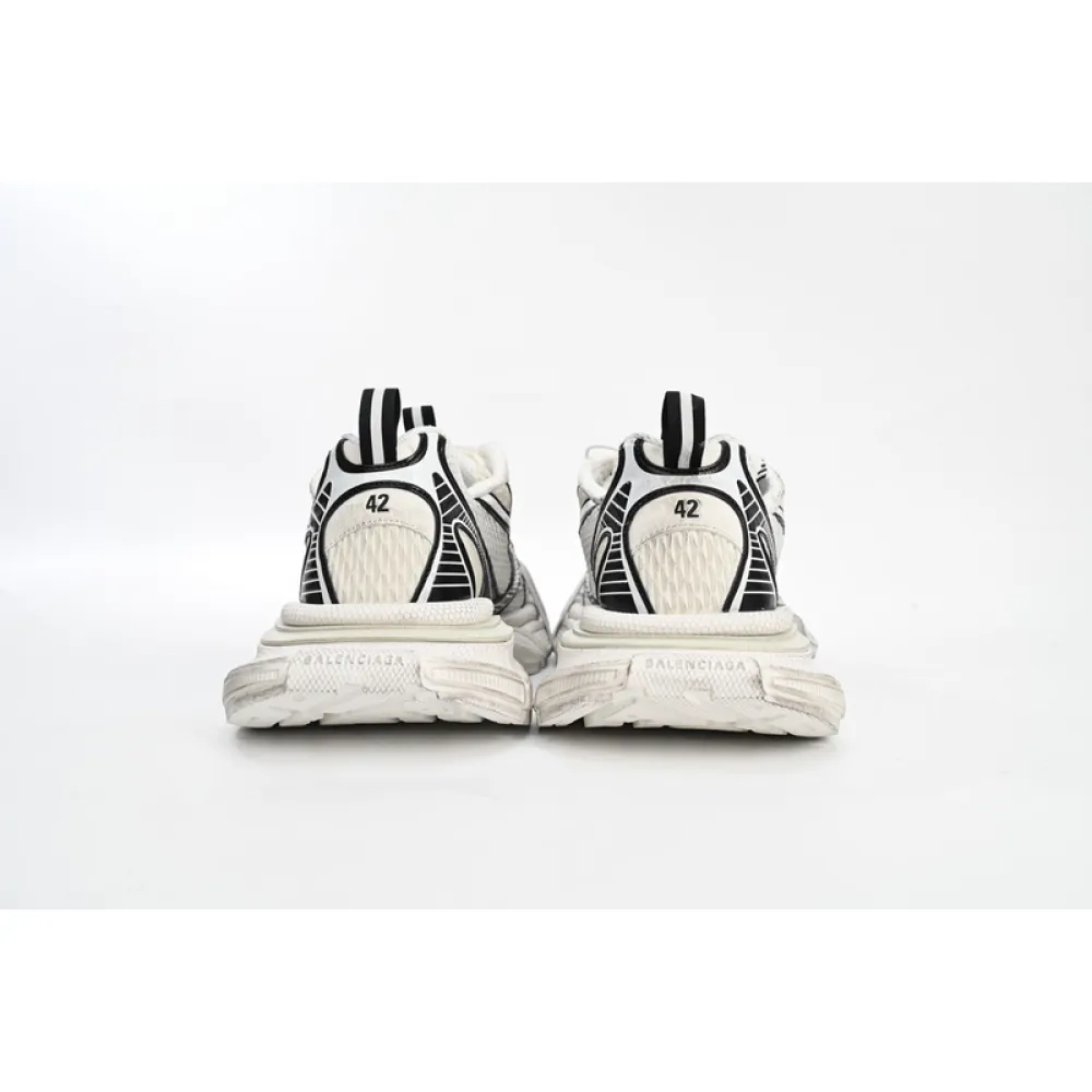 Balenciaga Silver Rice White Black