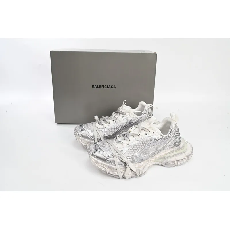 Balenciaga Silver White