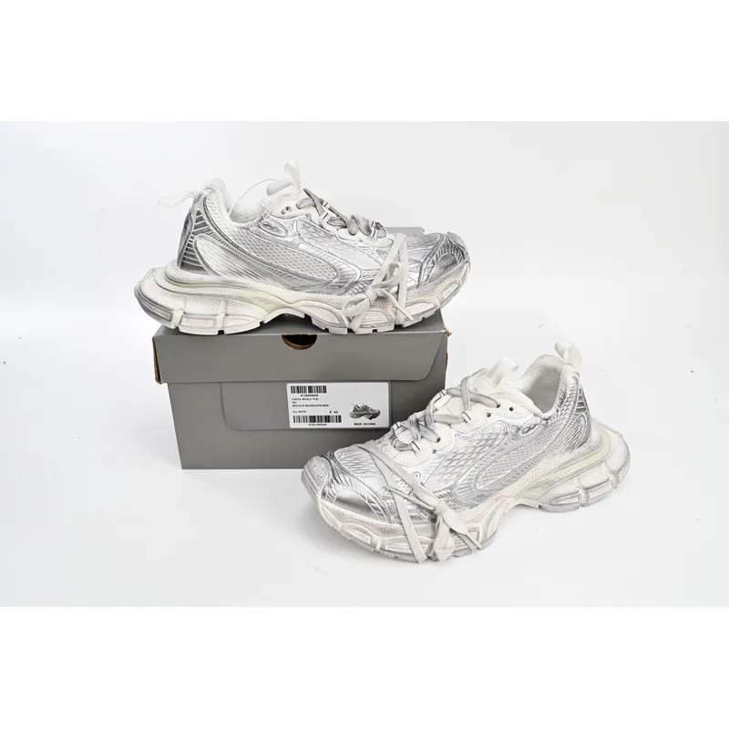 Balenciaga Silver White