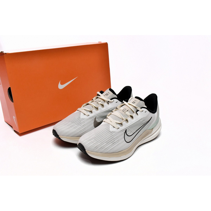 Nike Air Winflo 9 Light Grey Beige Light Green