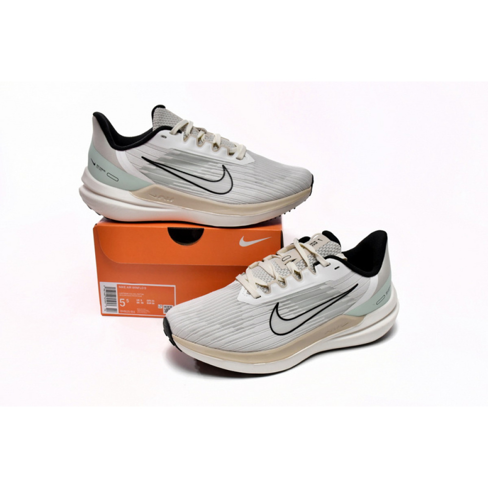 Nike Air Winflo 9 Light Grey Beige Light Green
