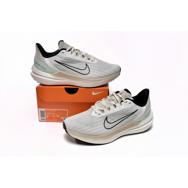 Nike Air Winflo 9 Light Grey Beige Light Green