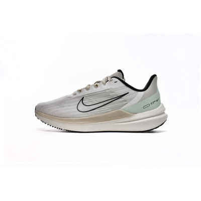 Nike Air Winflo 9 Light Grey Beige Light Green 01