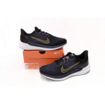 Nike Air Winflo 9 Black, Blue, and Yellow