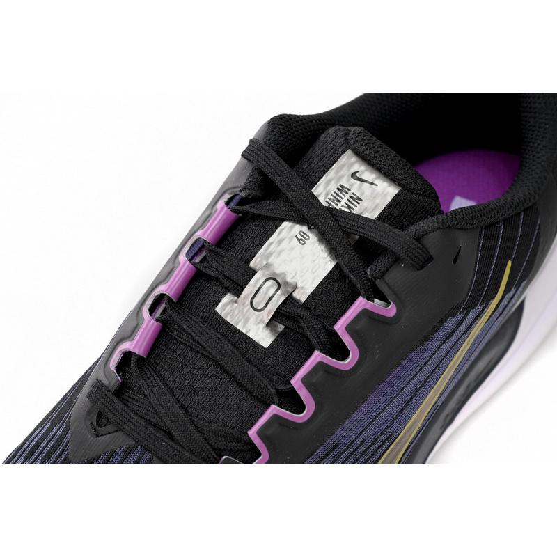 Nike Air Winflo 9 Black, Blue, and Yellow