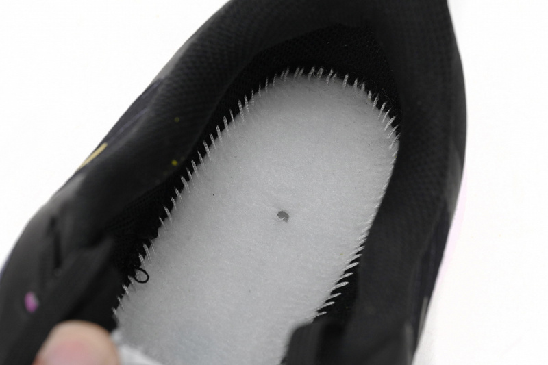 Nike Air Winflo 9 Black, Blue, and Yellow