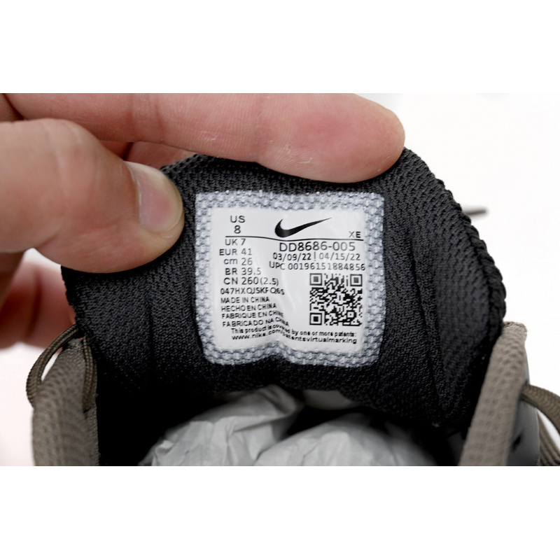 Nike Air Winflo 9 Black And White Brown