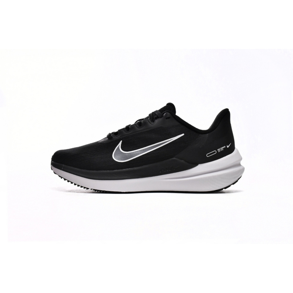 Nike Air Winflo 9 Black Dark Smoke Grey