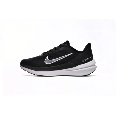 Nike Air Winflo 9 Black Dark Smoke Grey 01