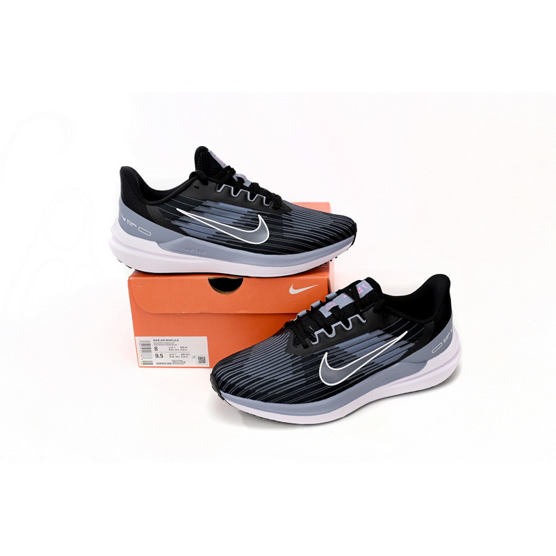 Nike Air Winflo 9 Black Light Blue