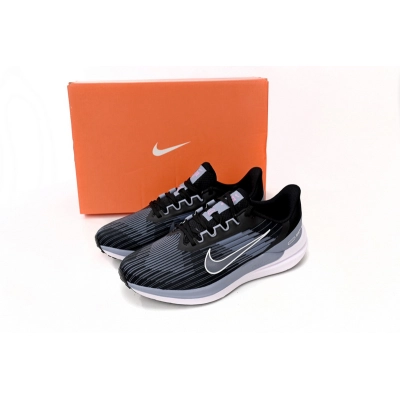 Nike Air Winflo 9 Black Light Blue 02