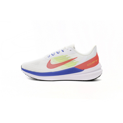 Nike Air Winflo 9 White Blue Red 01