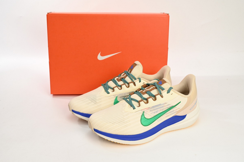 Nike Air Winflo 9 White Green Blue