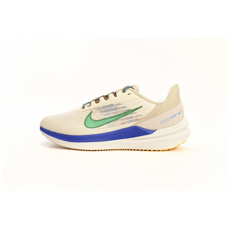 Nike Air Winflo 9 White Green Blue