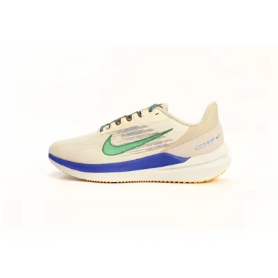 Nike Air Winflo 9 White Green Blue 01