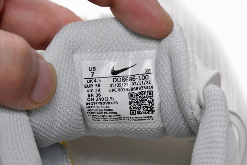 Nike Air Winflo 9 White Metallic Silver