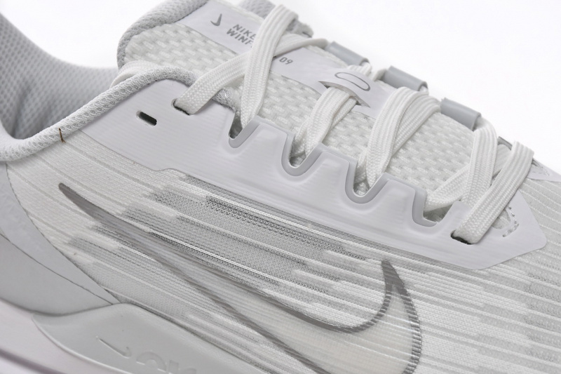Nike Air Winflo 9 White Metallic Silver