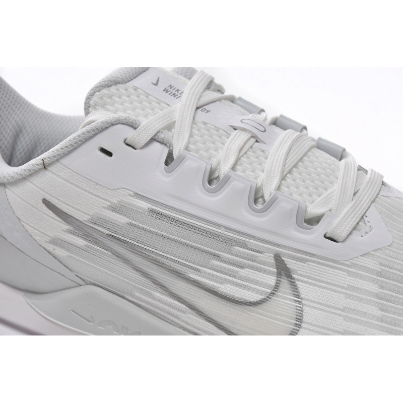 Nike Air Winflo 9 White Metallic Silver