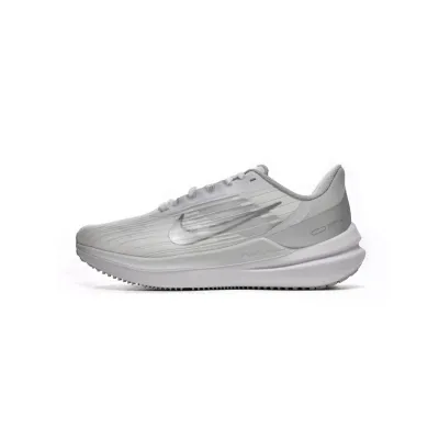 Nike Air Winflo 9 White Metallic Silver 01