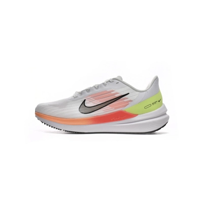 Nike Air Winflo 9 White Orange 01