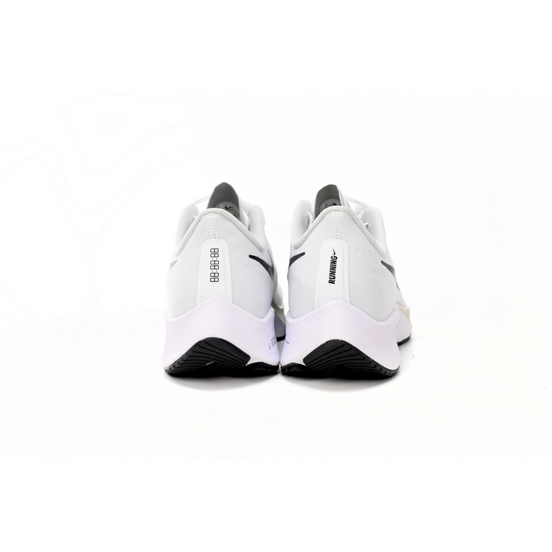Nike AIR ZOOM PEGASUS 37 All White And Black Hooks