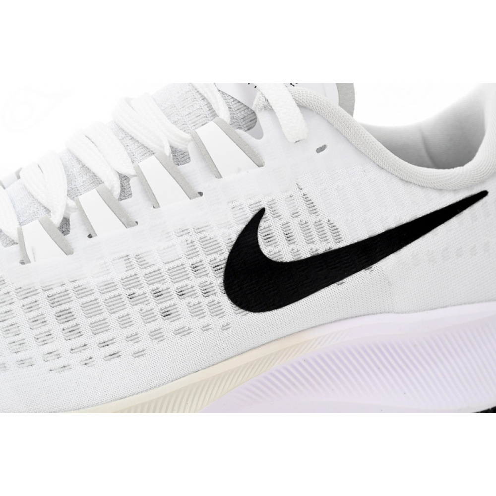 Nike AIR ZOOM PEGASUS 37 All White And Black Hooks