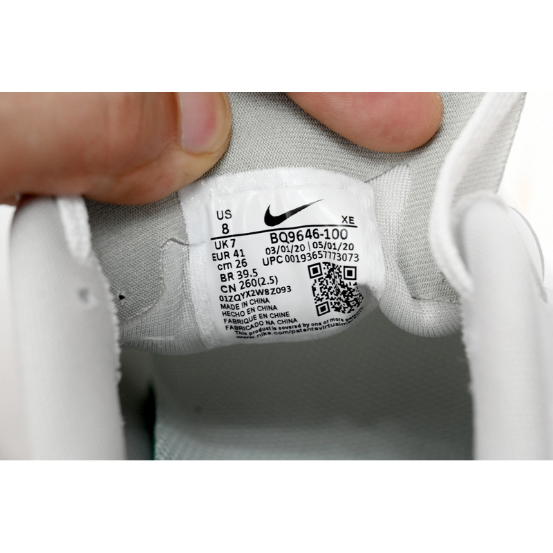 Nike AIR ZOOM PEGASUS 37 All White And Black Hooks
