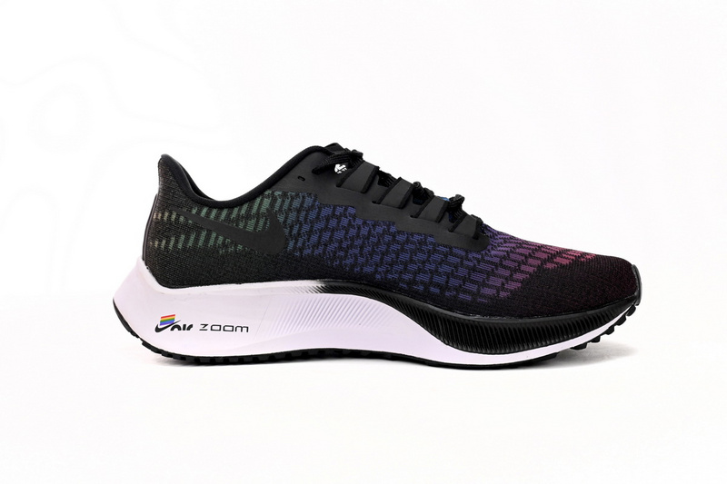 Nike AIR ZOOM PEGASUS 37 Black Rainbow Hook