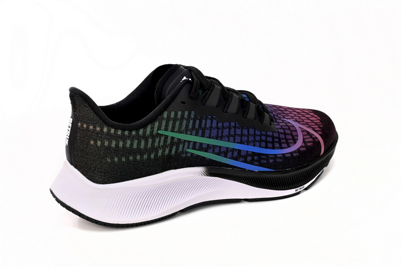 Nike AIR ZOOM PEGASUS 37 Black Rainbow Hook