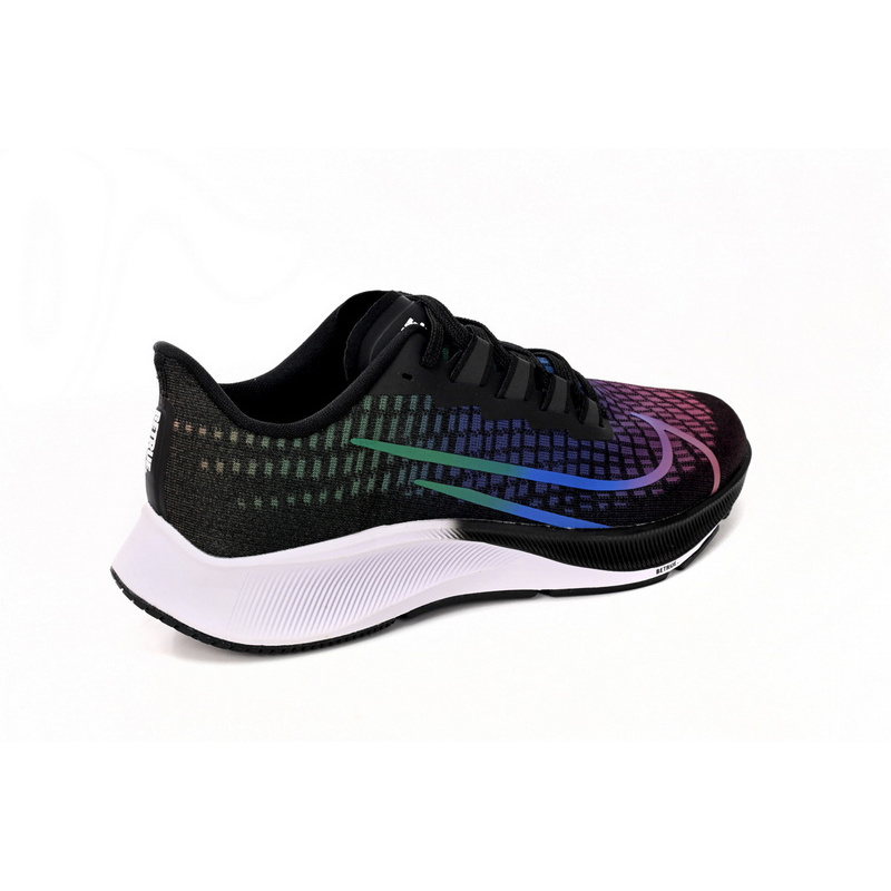 Nike AIR ZOOM PEGASUS 37 Black Rainbow Hook