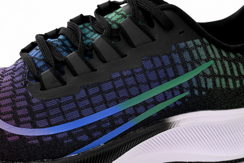 Nike AIR ZOOM PEGASUS 37 Black Rainbow Hook