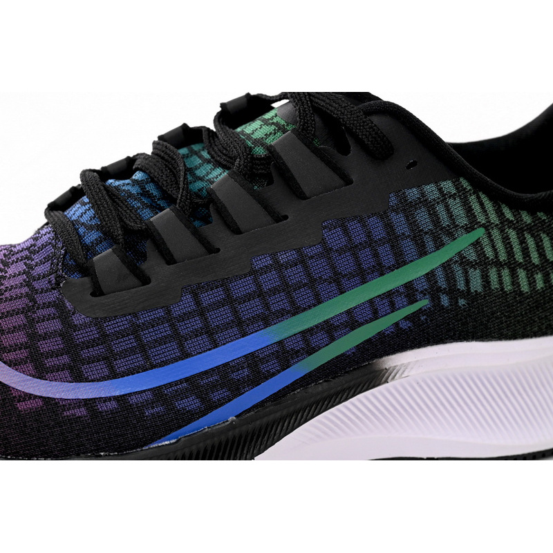 Nike AIR ZOOM PEGASUS 37 Black Rainbow Hook