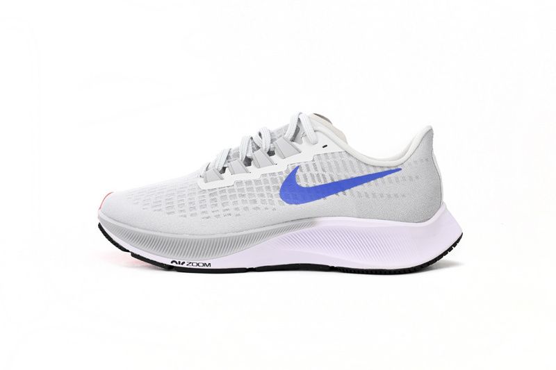 Nike AIR ZOOM PEGASUS 37 Grey Blue Red Mandarin Duck