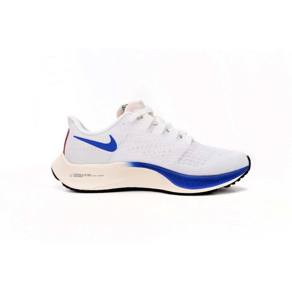Nike AIR ZOOM PEGASUS 37 White Blue Red