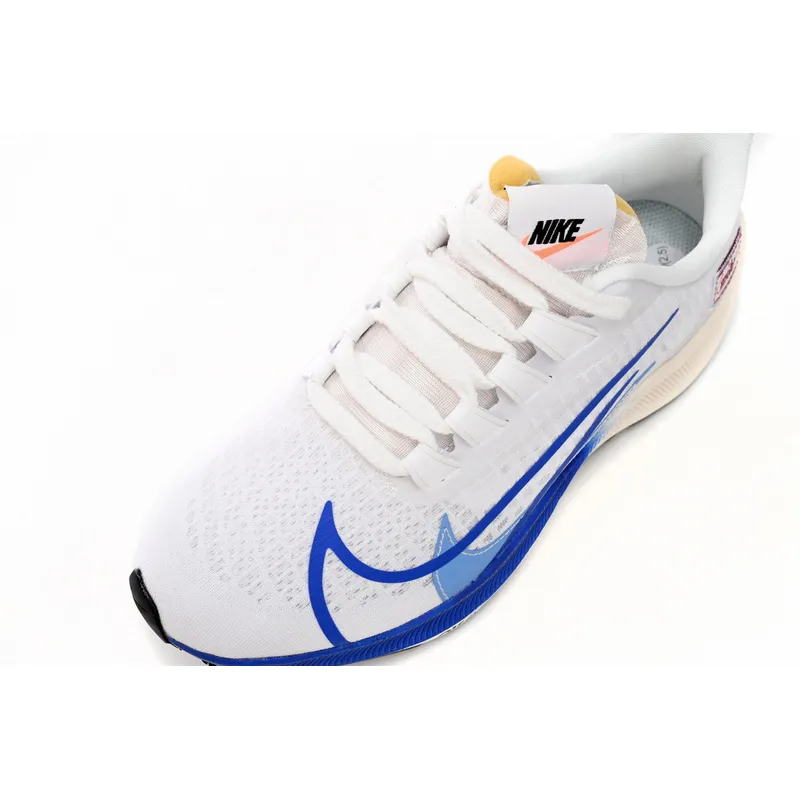Nike AIR ZOOM PEGASUS 37 White Blue Red