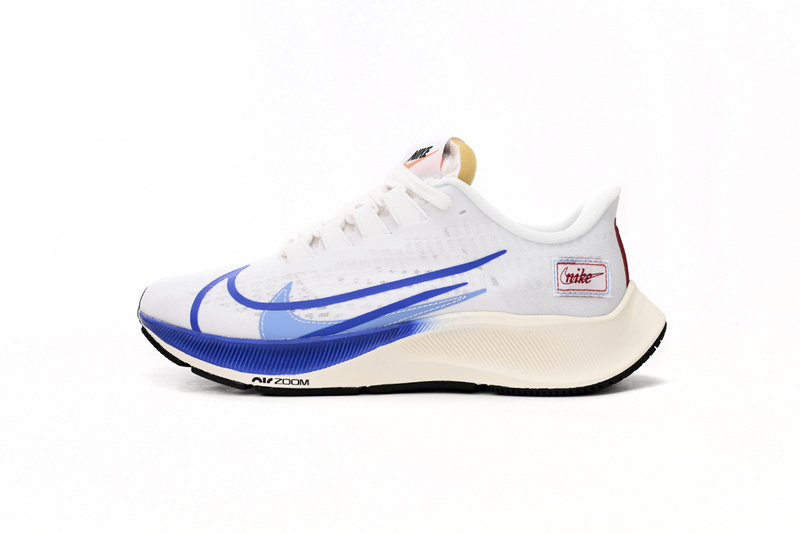 Nike AIR ZOOM PEGASUS 37 White Blue Red