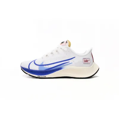 Nike AIR ZOOM PEGASUS 37 White Blue Red 01