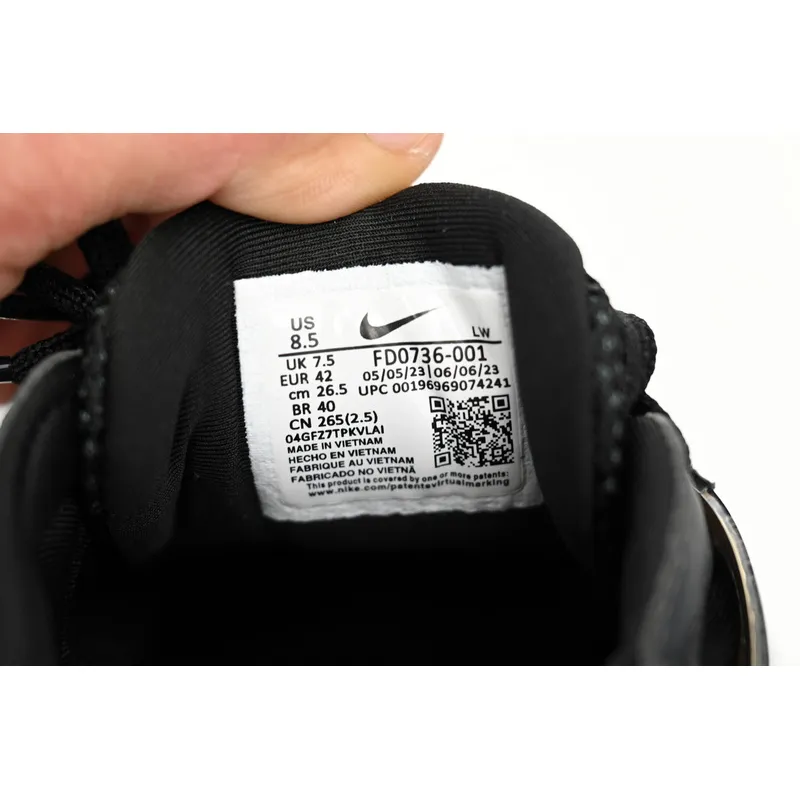 Nike V2K Runtekk 3XL Black