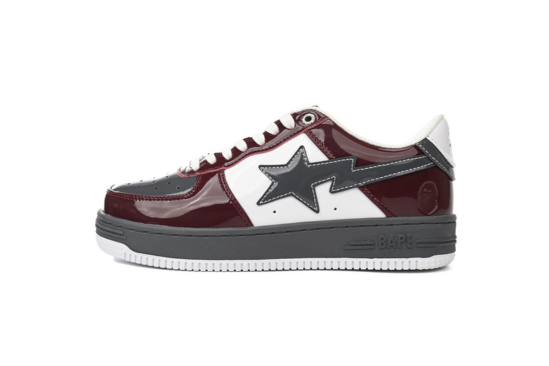 BP A Bathing Ape Bape Sta Low Sprinkle Red