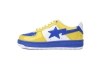 BP A Bathing Ape Bape Sta Low White Baolan Yellow