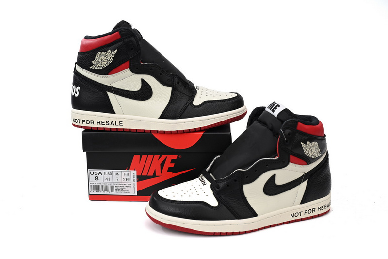 OG Air Jordan 1 NRG OG High “NOT FOR RESALE”Varsity Red