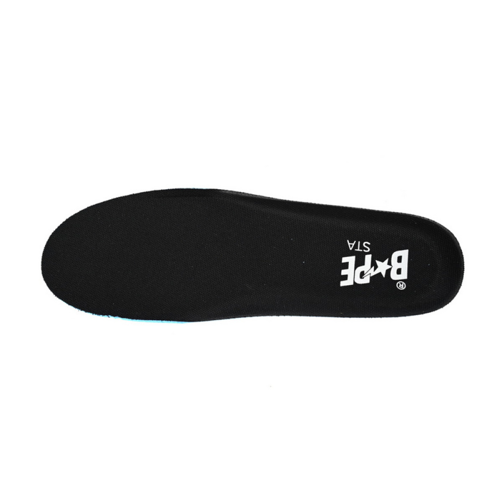 BP A Bathing Ape Bape Sta Low Black and White Shark