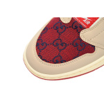 Q3 Air Jordan 1 Low Gucci Pearl Red