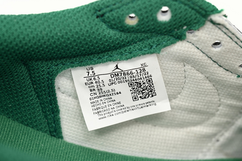 PRO Air Jordan Travis Scott x Air Jordan 1 Low Black Green Barb