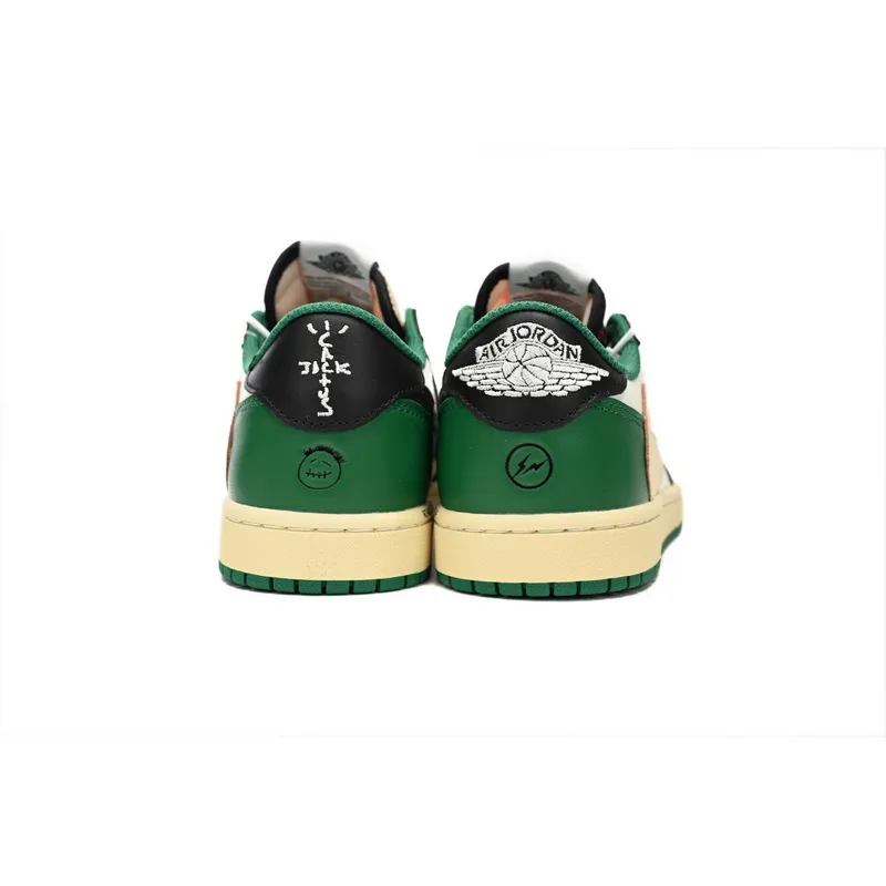 PRO Air Jordan Travis Scott x Air Jordan 1 Low Black Green Barb