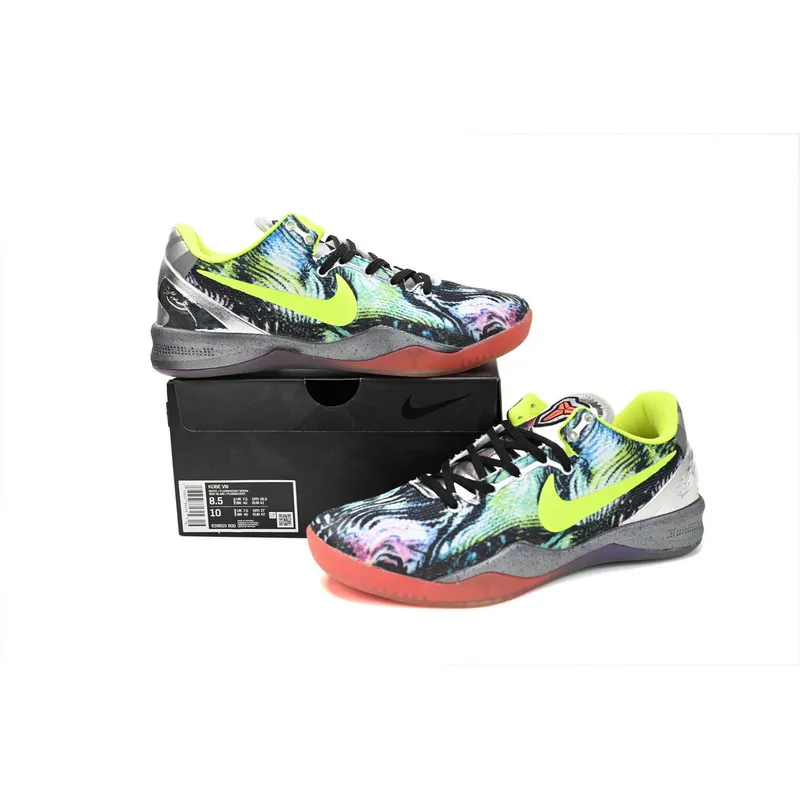 Nike Kobe 8 System Prelude Multi-Color/Volt-Chrome