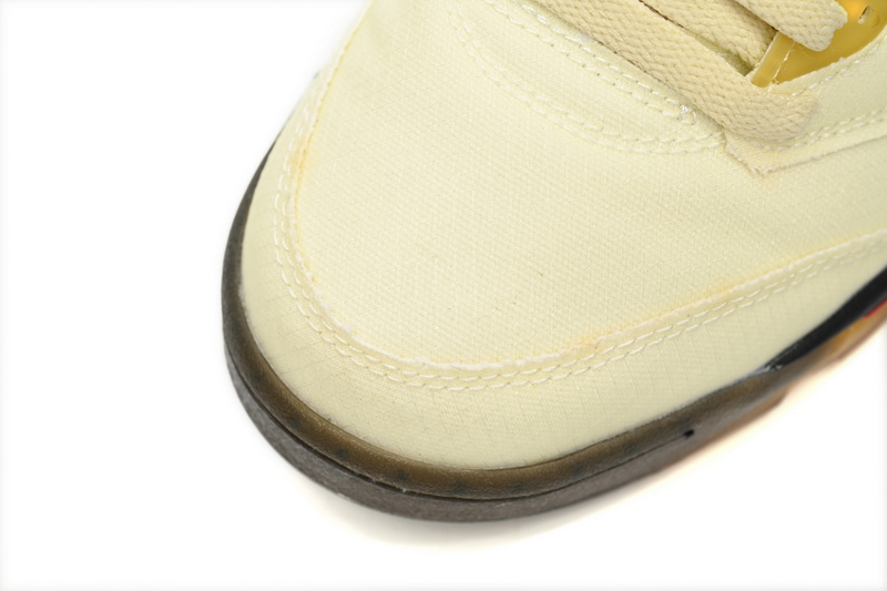 OG OFF White x Air Jordan 5 Retro SP Sail