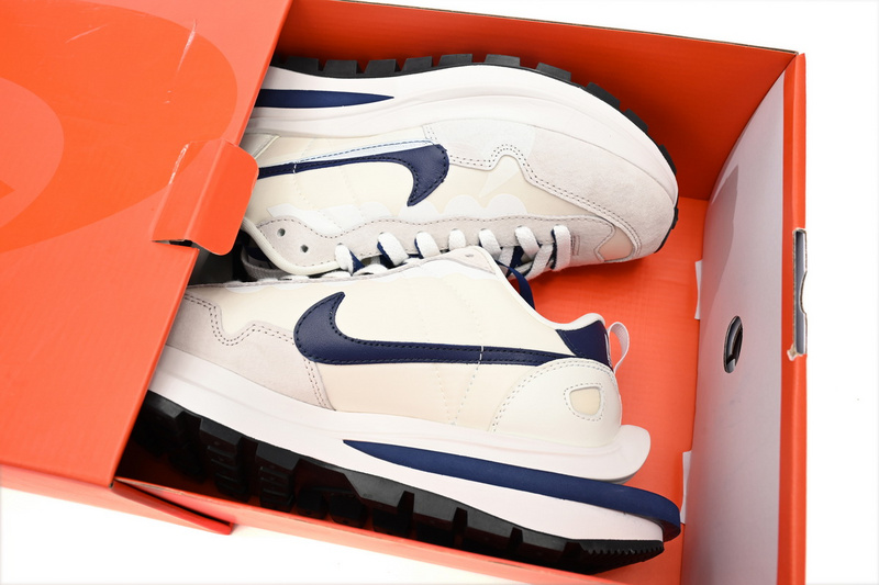 Sacai x Nike VaporWaffle Sesame and Beige Blue